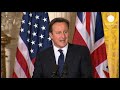 Cameron and Obama discuss EU and Syria