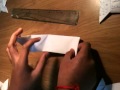 Faire un Shurinken - Fabriquer shuriken en papier