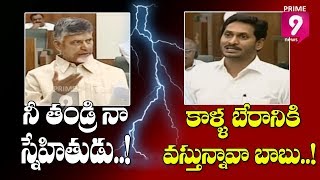 మోసగాడు అన్న నువ్వే స్నేహితుడు అంటున్నావ్ కాళ్లబేరానికి వస్తున్నావా బాబు - జగన్ | Prime9 News