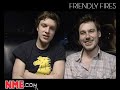 Backstage with Friendly Fires
