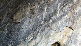 Gobustan Cave Paintings at Gobustan National Park, Azerbaijan