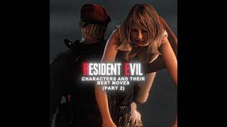 Resident Evil Characters And Their Best Moves 4Kresident Evil