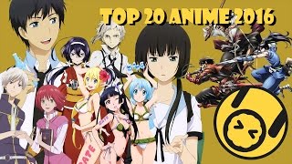 Top 20 Anime of 2016 PT. 1