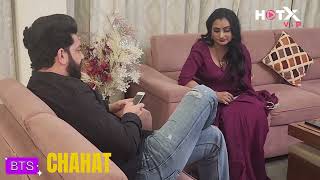 BTS of CHAHAT Web series | Actress Jayshree Gaikwad | HotX VIP Original