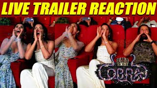 Cobra Trailer Reaction Chiyaan Vikram Dhruv Vikram Srinidhi Shetty, Ar Rahman, Ajay Gnanamuthu