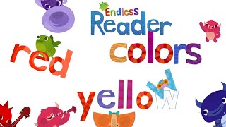Endless Reader Learn Colors With Little Cute Monsters