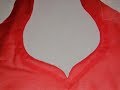 simple and easy blouse back neck design cutting and stitching at home simple and easy blouse back neck design cutting and stitching at home