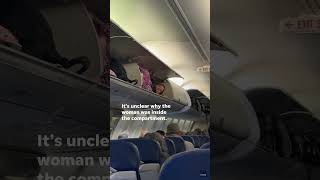 Southwest Passenger Lounges On A Flight Without Paying For First Class #Shorts