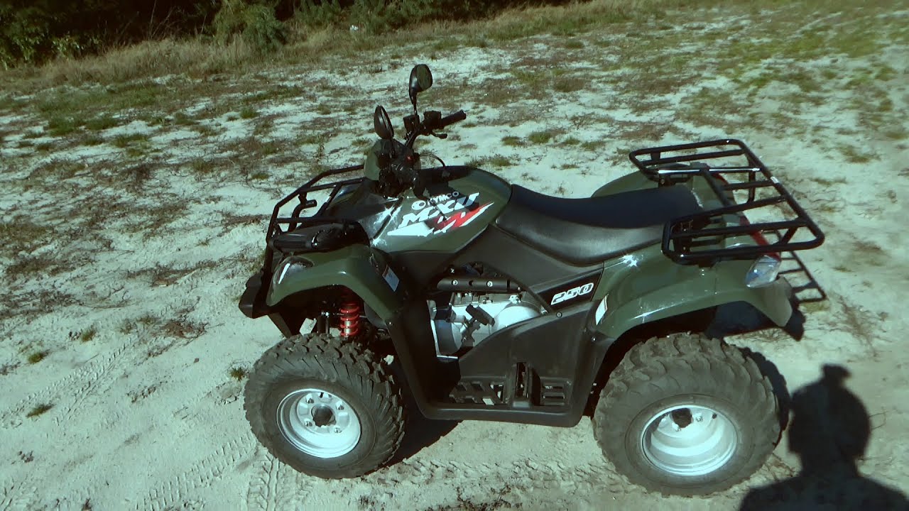 Kymco MXU 250 - ATV helmet ride