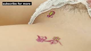 temporary tattoos at home Express Yourself with Vagina Body Art Flowers 64