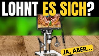 Tomlov Dm9 Digitalmikroskop 7 Lcd, 1200X Vergrößerung, 1080P Usb Lötmikroskop