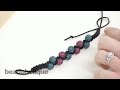 How to Make a Zig Zag Double Shambhala Bracelet