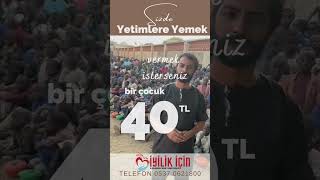 AFRİKADA YEMEK VERMEK İSTERMİSİNİZ?