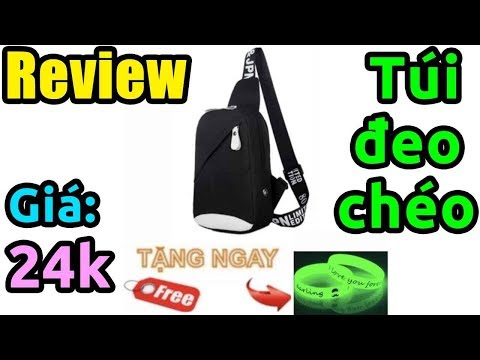Trên tay túi đeo chéo tặng vòng tay giá rẻ trên Lazada