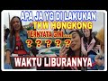 "OHH TERNYATA YANG DI LAKUKAN TKW HONGKONG KLO LIBURAN BEGINI YA"