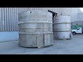 Used- Storage Tank, Approximate 8,400 Gallon - stock # 48043007