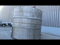 Video Used- Storage Tank, Approximate 8,400 Gallon - stock # 48043007