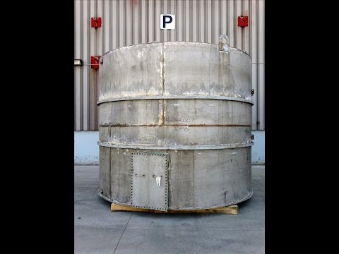 Used- Storage Tank, Approximate 8,400 Gallon - stock # 48043007