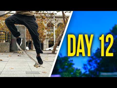 How to ollie for beginners | Daily Skateboard Lessons Day 12