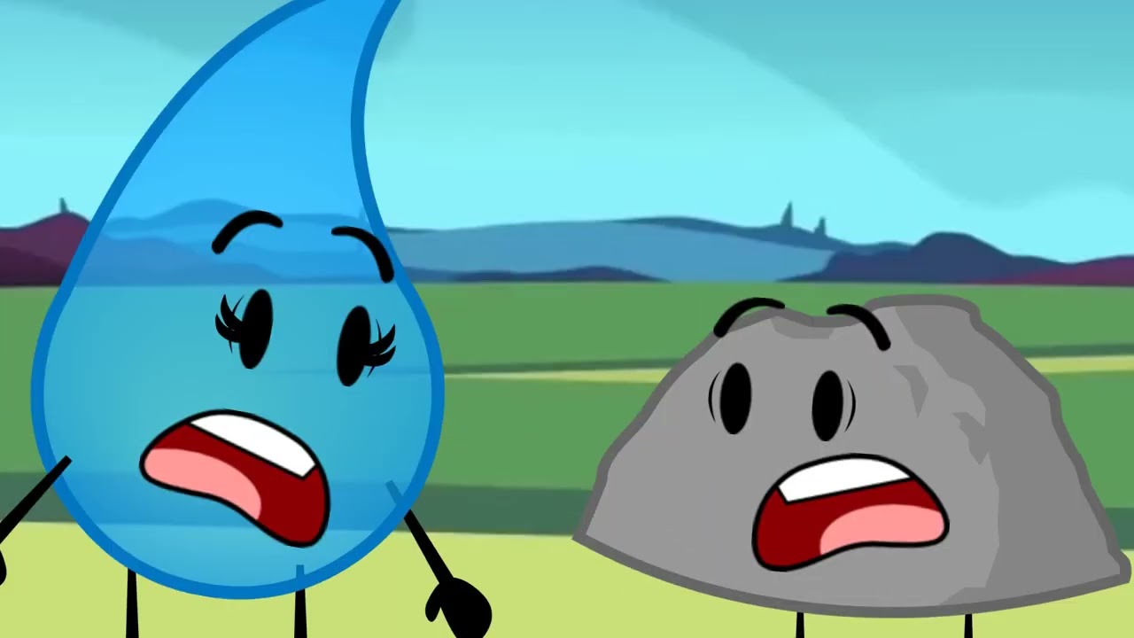 Rocky BFDI The Silent Star of Battle for Dream Island BFDI Short - Rocky and Teardrop: "YOU TALKED?!" - YouTube