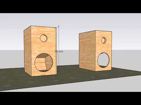 Box Speaker Woofer 8 inch (Full Bass design)