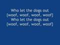 Baha Men - Who Let The Dogs Out with lyrics (official dance Remix)