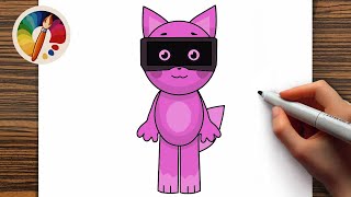 How To Draw Vurr Incredibox Abgerny Sprunki Step By Step