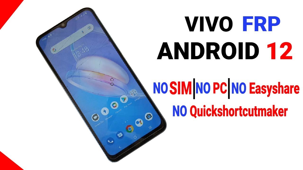 ALL Vivo Android 12 Frp Bypass | No PC No SIM No ALL Vivo Android 12 Frp Bypass | No PC No SIM No
