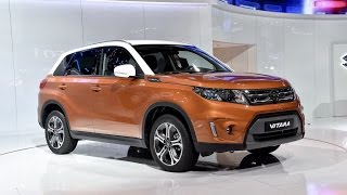 New 2015 Suzuki Vitara SUV - Paris Motor Show