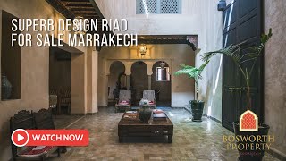 Superb Design Riad For Sale Marrakech