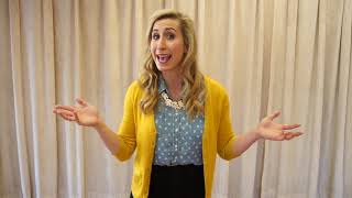 Kelsey Andres singing "Doin' It the Hard Way"