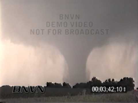 6/13/2001 Seward Nebraska Tornado Stock Video