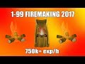 [Runescape 3] 1-99 Firemaking Guide 2017 | Fastest Methods + Cheap Methods!