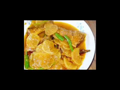   মুলা দিয়ে ছোট ইলিশ  মাছের রেসিপি 