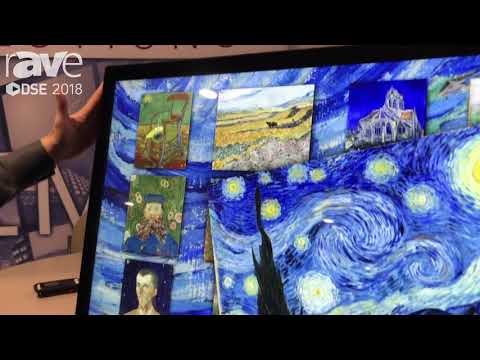 DSE 2018: TouchSystems Talks About Large Format NEC Display PCAP Touch Display