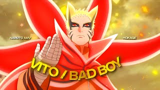 [4K] Naruto Hokage [AMV/Edit] (Vito/Bad Boy)