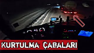 Karda Kayan Tir 5 Kurtulma Çabalari Daf