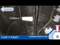 Video Stainless Steel Jacketed Tank - A and B Process 200 Gallon - Loeb # 69567