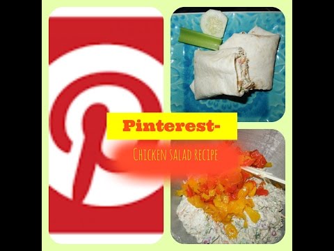 Video Chicken Salad Recipe From Pinterest Video Chicken Salad Recipe From Pinterest