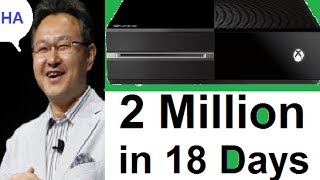 Xbox One Sells Two Million in 18 Days.Who's Really Ahead, PS4 or Xbox One? The Truth Hurts