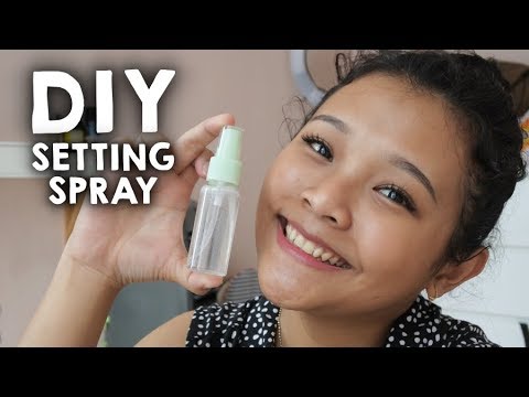 DIY Setting Spray | The Face Shop Aloe Vera Gel | Ririeprams - YouTube