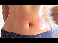 Painful Punching Abs (Belly Button) in Slow motion | Navel Play
