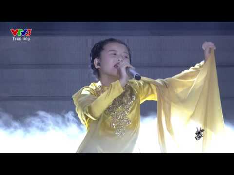 ĐỘC HUYỀN CẦM - THƯ PHÁP (HD)- Lê Băng Giang - Liveshow 1 - Giọng Hát Việt Nhí 2016