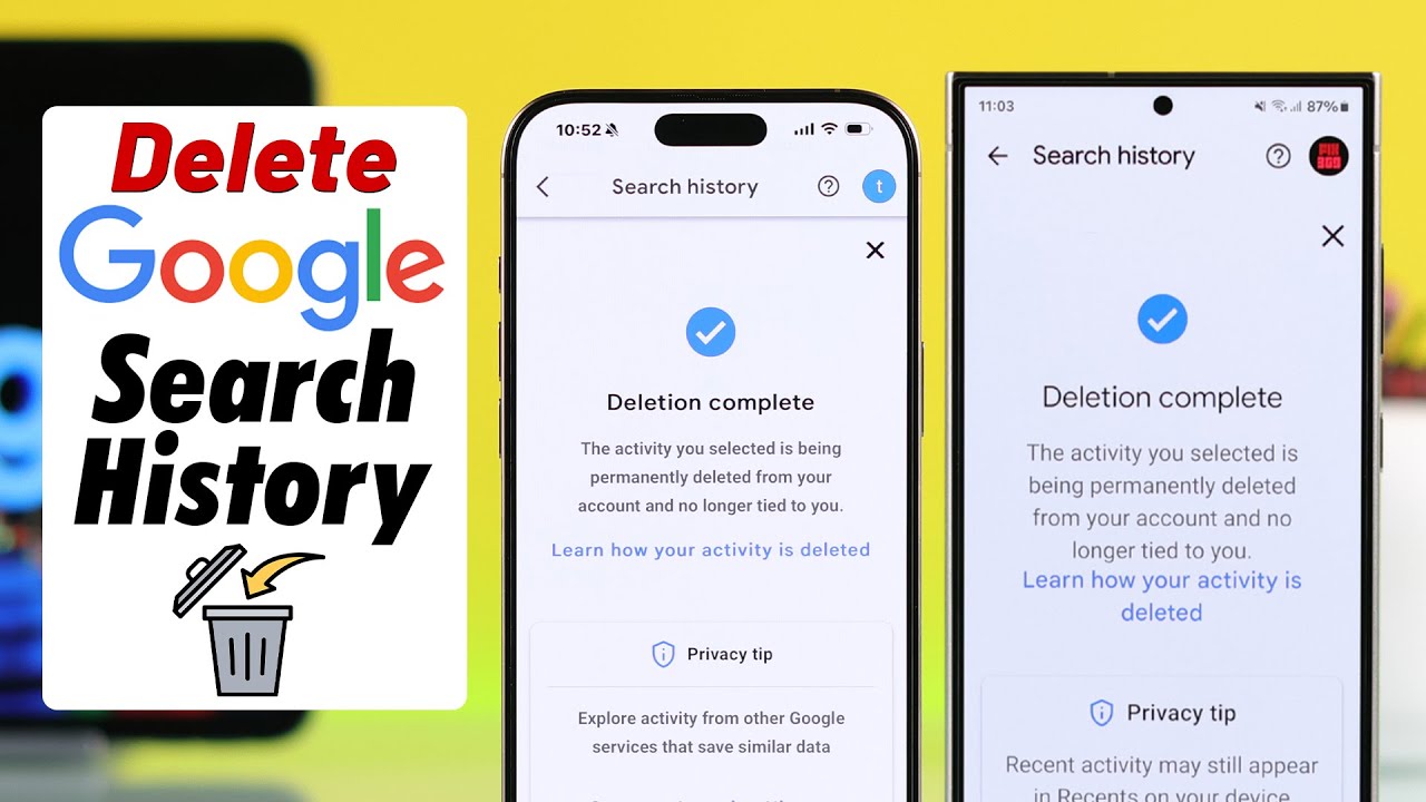How to Delete Google Search History on iPhone or How to Delete Google Search History on iPhone or