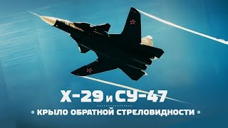 Су-47 Беркут и Grumman X-29 — Крыло ОБРАТНОЙ Стреловидности / ENG Subs