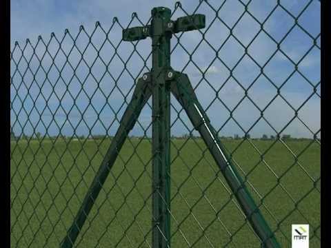 video pose clôture simple torsion
