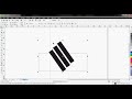 Tutorial CorelDraw : cara membuat logo adidas