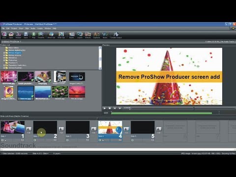 ProShow Producer - How To Remove ProShow Screen Add Hindi.Urdu Tutorial Part - 2