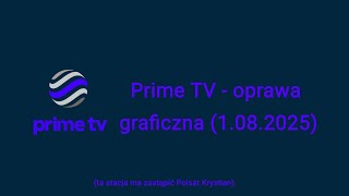 Prime Tv - Oprawa Graficzna 2.08.2025