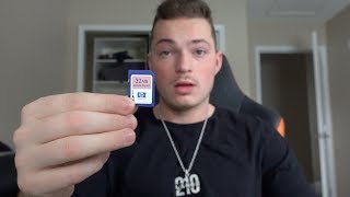 10 Year Old SD Card Reveals Shocking Footage